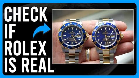 how to tell a rolex watch is fake|verify rolex authenticity.